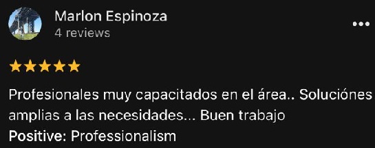 Reseña 4 Google Maps